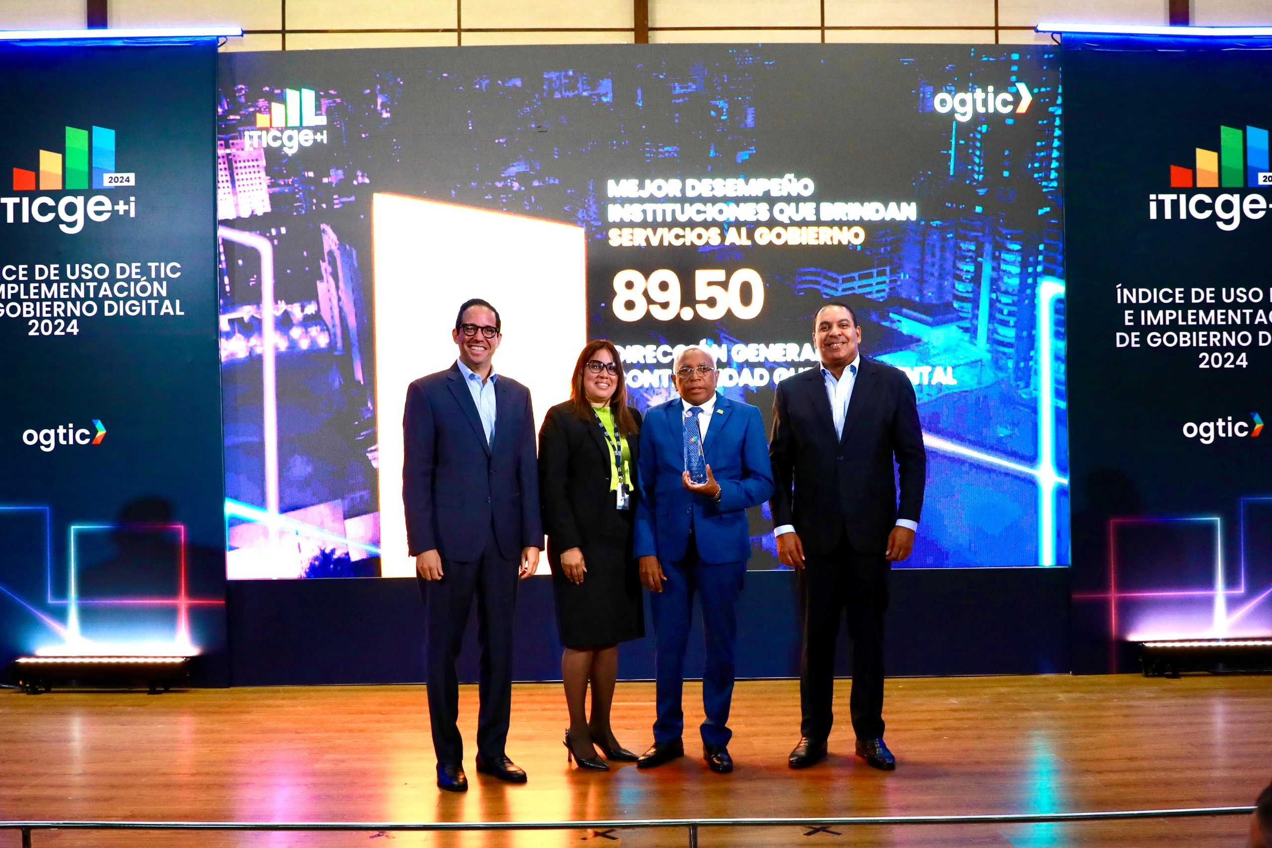 OGTIC premia avances en transformación digital e innovación gubernamental