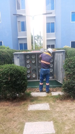 Edeeste interviene y desmantela conexiones irregulares en residencial en Higüey con altos niveles de pérdidas