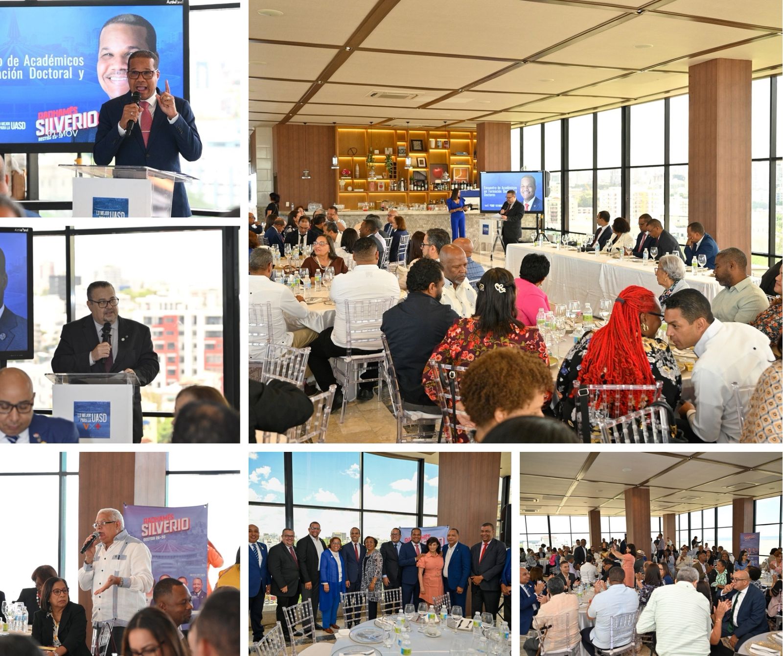 Radhamés Silverio reúne a más de 300 doctores y proyecta una nueva etapa de liderazgo científico en la UASD