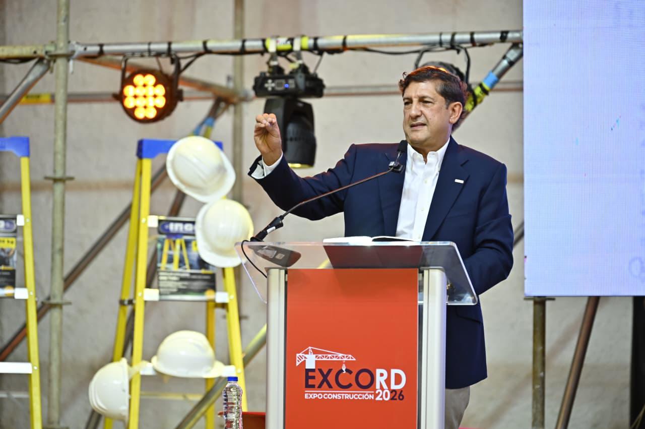 Manuel Estrella plantea retos de infraestructura y desarrollo urbano en la inauguración de EXPO CONSTRUCCIÓN RD 2026 en Santiago