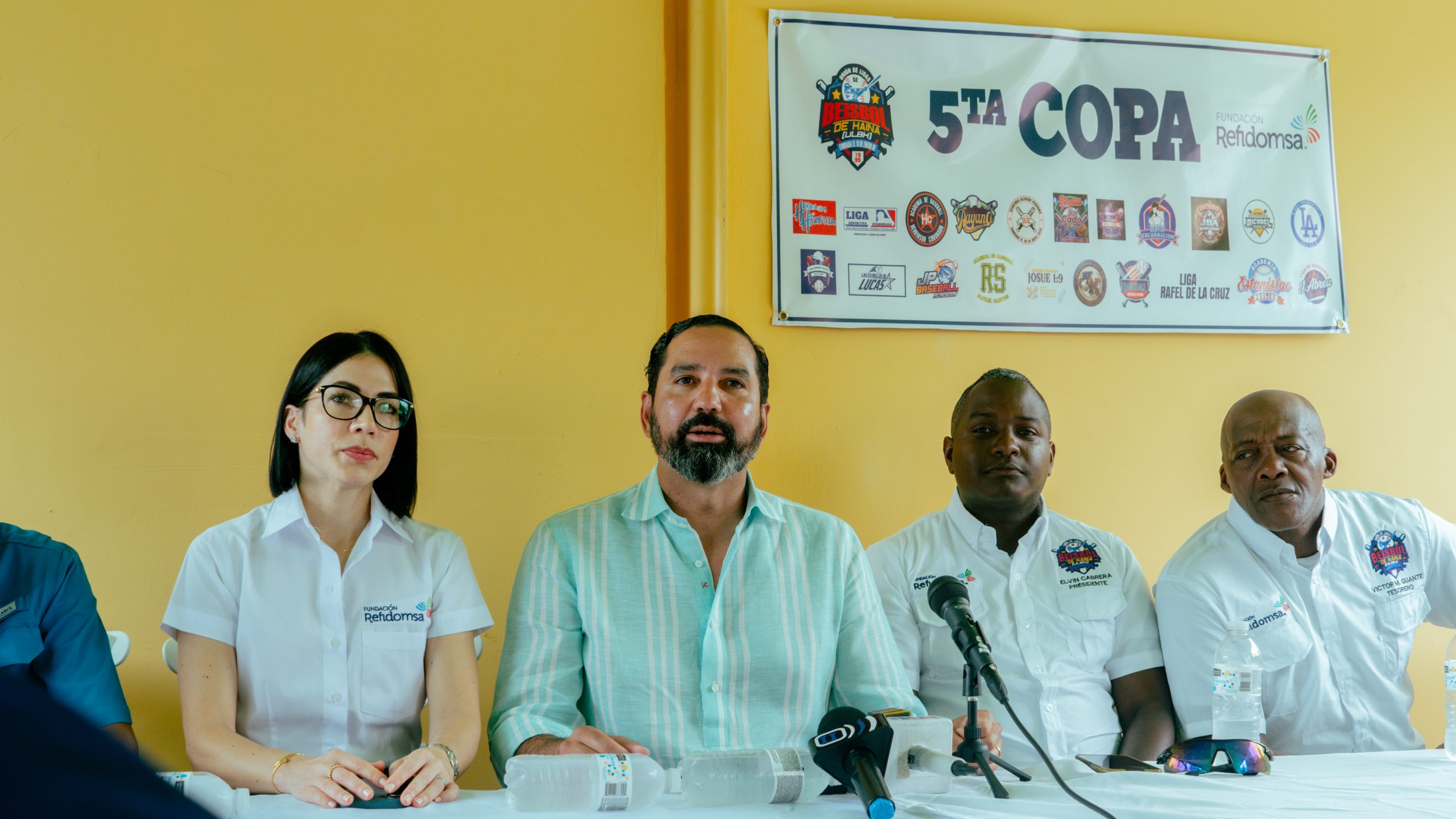 Fundación Refidomsa y Unión de Ligas de Béisbol de Haina revelan detalles de la Copa Infantil de Béisbol