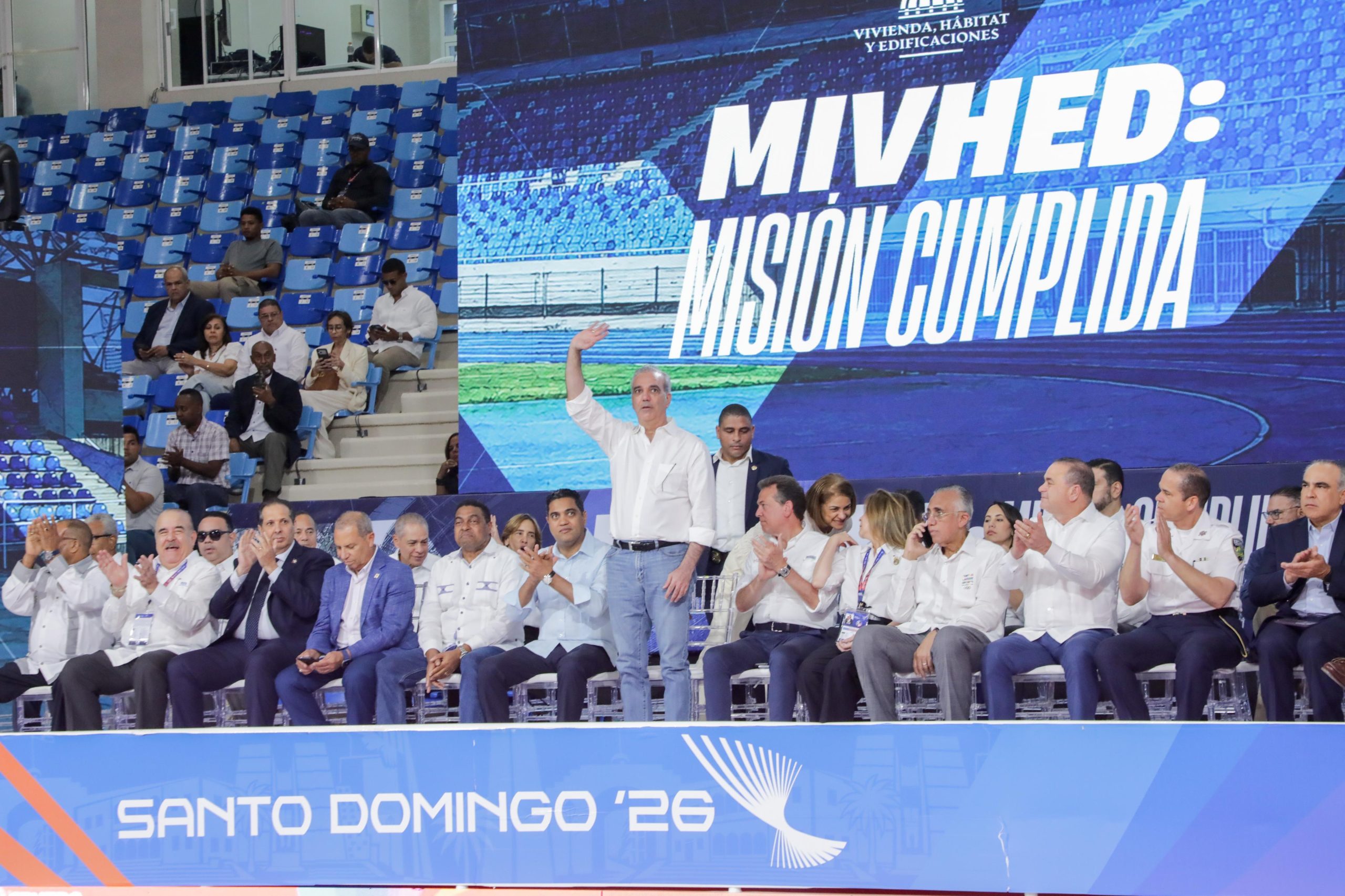 Presidente Abinader inaugura pabellones de voleibol y taekwondo en Centro Olímpico previo a inicio de XXV Juegos Centroamericanos y del Caribe Santo Domingo 2026