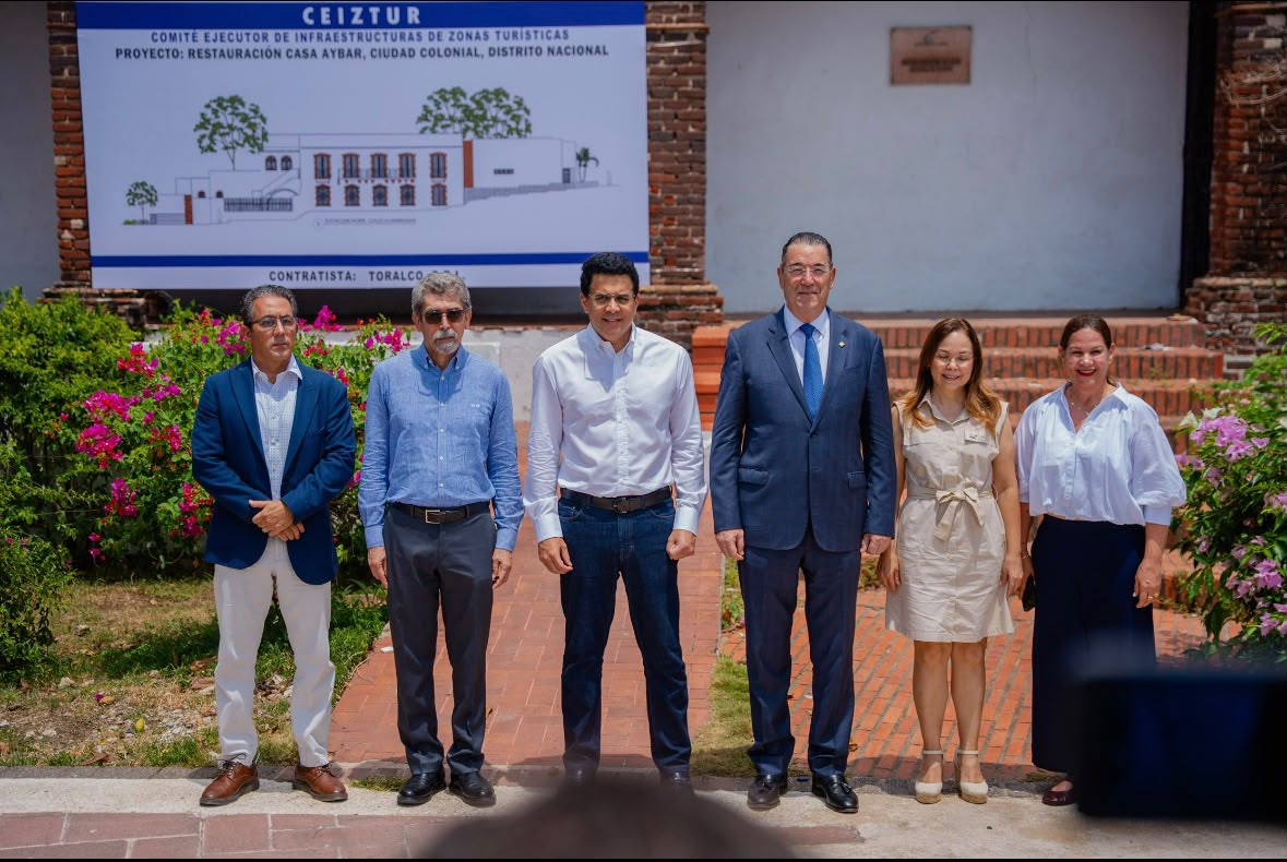 David Collado deja iniciada restauración de Casa Aybar, en Ciudad Colonial