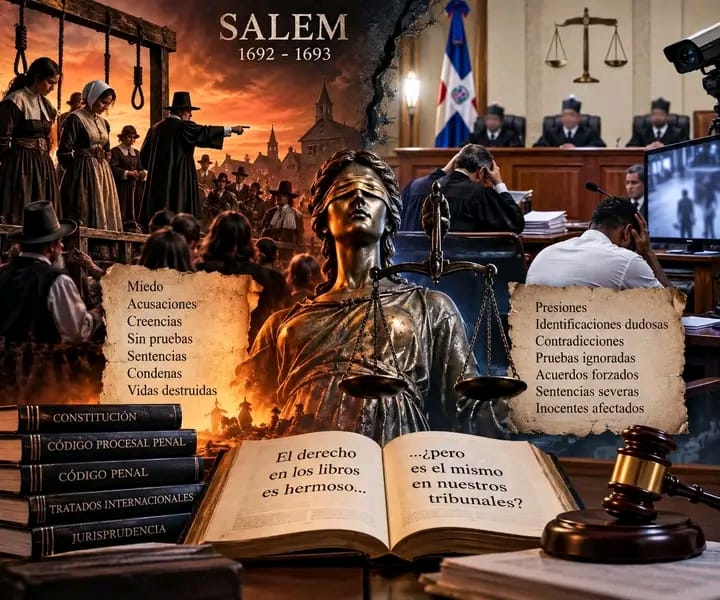 Los juicios de Salem a nuestros tribunales: ¿se imparte justicia o simplemente se dictan sentencia?